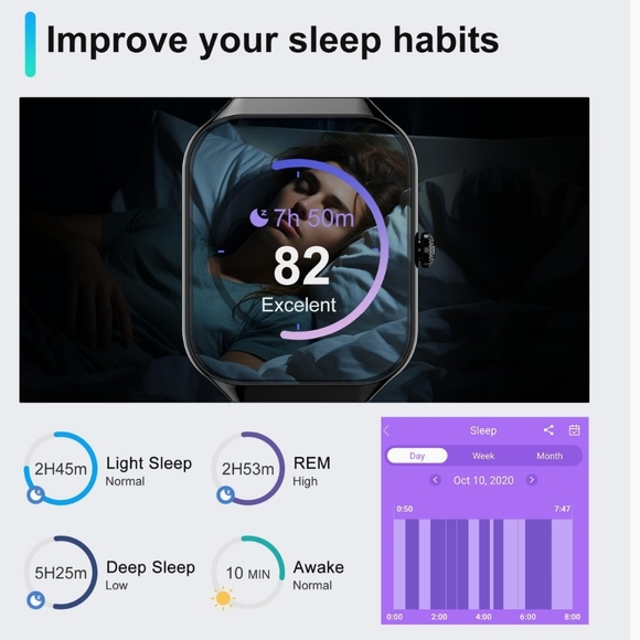Smart Watch (Orange band) - Picture 4 of 7